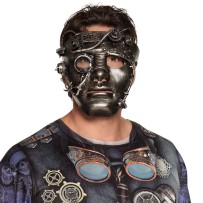 Masque visage Steamcontrol steampunk pas cher | Masque homme