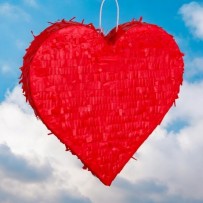 Piñata Cœur Rouge 50 cm - 29505 - Piñatas