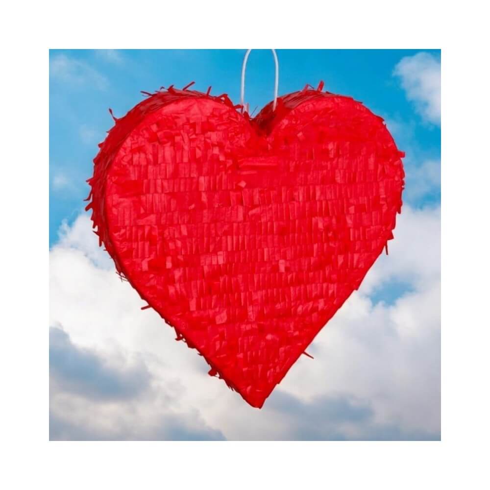 Piñata Cœur Rouge 50 cm - 29505 - Piñatas