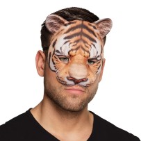 Masque EVA Tigre pas cher | Demi-masque Adulte & Enfant