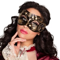 Loup Steampunk Femme pas cher | Masque bal masqué et cosplay