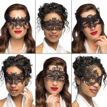 Loup en dentelle Masquerade pas cher | Masque bal masqué femme