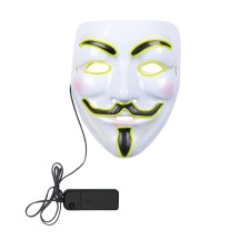 Masque LED Protest Adulte Pas Cher | Masque Lumineux Halloween