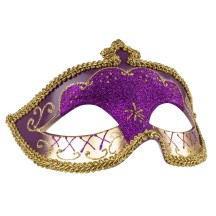 Loup Vénitien Venice Corona Pas Cher | Masque Bal Masqué Femme