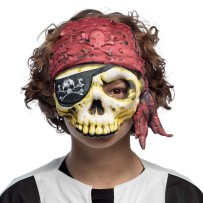 Demi-Masque EVA Pirate Enfant Pas Cher | Masque Pirate Carnaval