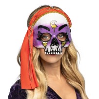 Demi-masque Voyante Maléfique pas cher Halloween