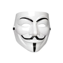 Masque visage Protest blanc pas cher pour Halloween