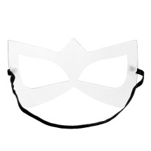 Loup Super-Héroïne Bleu à paillettes | Masque femme | Fiesta Factory