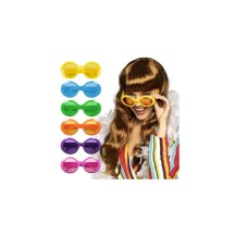 Lunettes Jackie Fluo – 6 Couleurs Assorties - B02540 - Lunettes fantaisie
