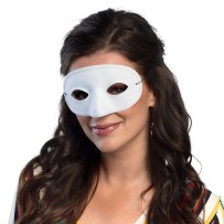 Loup blanc adulte pas cher | Masque Basic Fiesta Factory