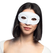 Loup blanc adulte pas cher | Masque Basic Fiesta Factory