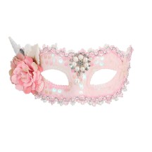 Loup Sirène rose à paillettes pas cher | Fiesta Factory