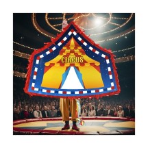 Piñata Chapiteau Cirque 44 x 33 cm - 29757 - Piñatas