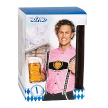 Chope à Bière XXL 1 Litre en Verre Pas Cher