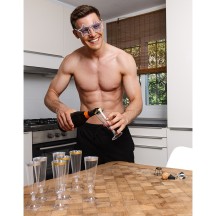 4 Flûtes à Champagne Or 14 cl Pas Cher