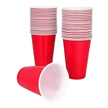 40 gobelets rouges réutilisables 53 cl pas cher – Beer Pong