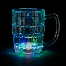Chope de bière LED lumineuse 55 cl pas cher