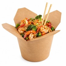 Pot à pâtes kraft brun 780 ml | Fiesta Factory