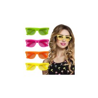 Lunettes Party Dance Fluo – 4 Coloris Assortis - B02569 - Lunettes fantaisie