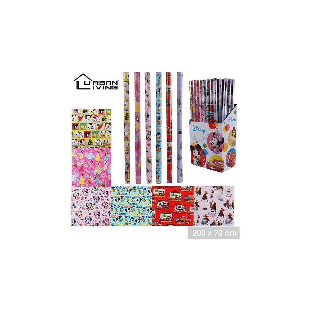 Papier Cadeau Disney Tradi 2 x 0,70 m | Fiesta Factory