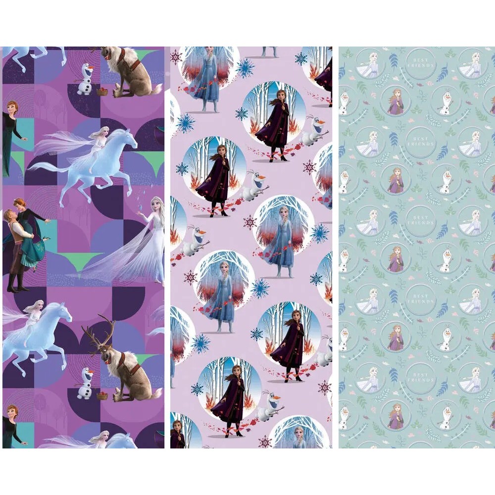 Papier Cadeau Reine des Neiges 2 x 0,70 m | Fiesta Factory