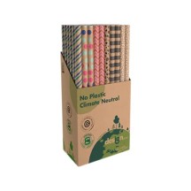Papier Cadeau Kraft Imprimé 200 x 70 cm | Fiesta Factory