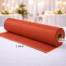 Nappe Papier Gaufré Terracotta 20 m pas cher