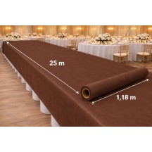 Nappe Spunbond Chocolat 25 m × 1,18 m pas cher