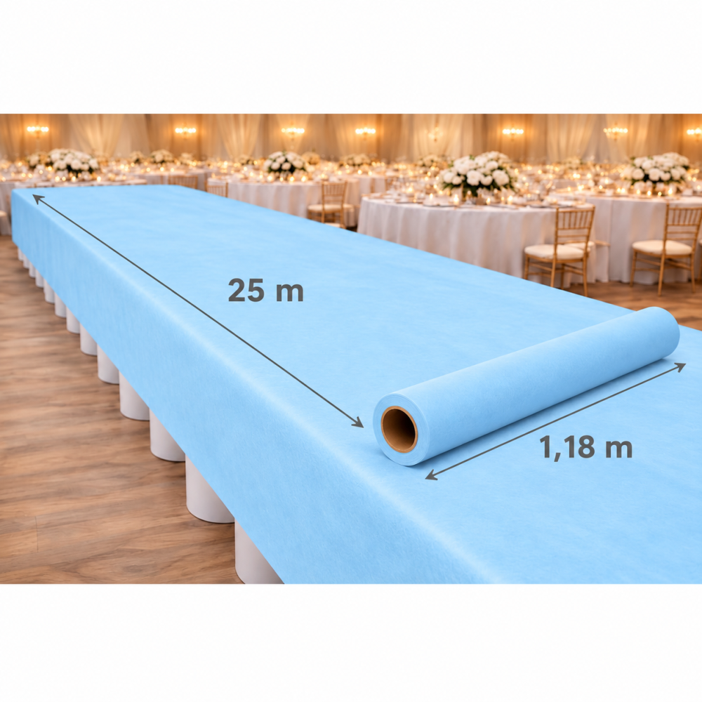 Nappe Spunbond Bleu ciel 25 m × 1,18 m pas cher