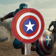 Piñata à Tirer Captain America Bouclier 45 cm - U66377 - Piñatas