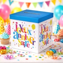 Tirelire Santex Joyeux Anniversaire pas cher