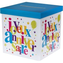 Tirelire Santex Joyeux Anniversaire pas cher