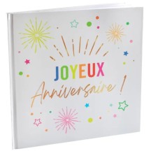 Livre d’Or Joyeux Anniversaire | Fiesta Factory