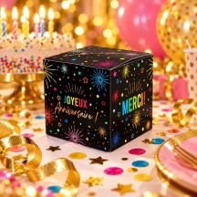 Urne anniversaire noire
