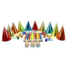 Boîte Kit 10 Personnes METAL COLOR - 21425 - Cotillons