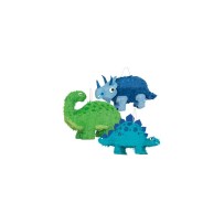 Piñata Dinosaures 3D – 3 Modèles Assortis - u68148 - Piñatas