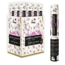 Canon à Confettis Papier 40 cm Billets Euro - 28440 - Canons à confettis