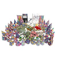 Boîte Cotillons 100 Personnes – Carton XXL Événement - 21411P - Cotillons