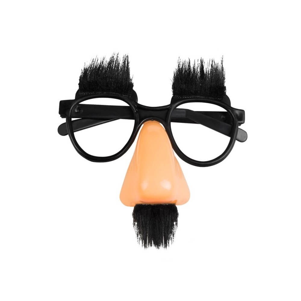 Lunettes Party Slapstick Cils & Moustache - B02597 - Lunettes fantaisie