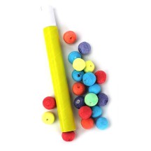 Sachet Cavalier 20 Boules + 1 Sarbacane - 22047SC - Cotillons