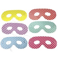 6 Loups Carton HAPPY COLOR 2 - 25019HC2 - Cotillons