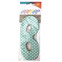 6 Loups Carton HAPPY COLOR 2 - 25019HC2 - Cotillons