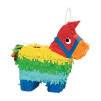 Mini Piñata Âne 19 x 20 cm - U25623 - Piñatas