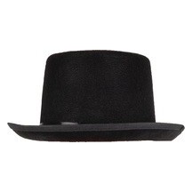 Chapeau Haut de Forme Noir Adulte 15 cm - 10042 - Chapeaux