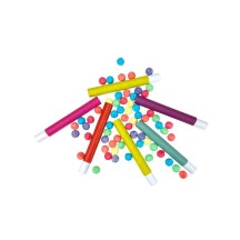 6 Sarbacanes Sécurisées HAPPY COLOR 2 - 22152HC2 - Cotillons