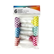 6 Sans-Gênes HAPPY COLOR 2 - 22221HC2 - Cotillons