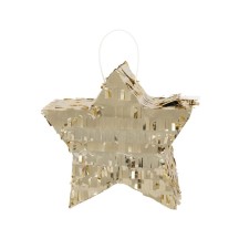 Mini Piñata Étoile Or 19 x 17 cm - U25624 - Piñatas