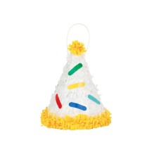 Mini Piñata Chapeau Festif 16 x 14 cm - U25626 - Piñatas