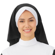 Coiffe Bonne Sœur Adulte - 10049 - Chapeaux