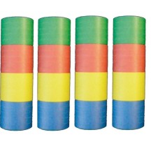 Lot 4 Rouleaux 20 Serpentins 4m – 4 Couleurs - 22930 - Cotillons